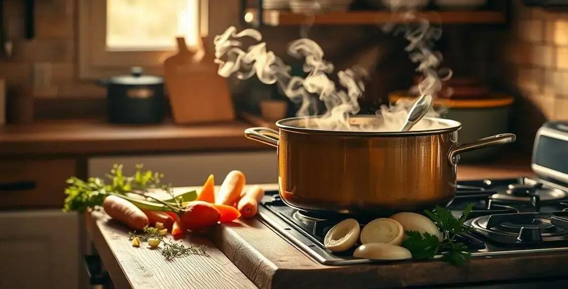 como fazer sopa de frango: segredo simples para um caldo nutritivo em casa