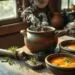 como fazer sopa de inhame; use o sabor do equilíbrio e nutrição