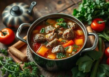 como fazer sopa de legumes com carne; descubra como deixar o caldo saboroso