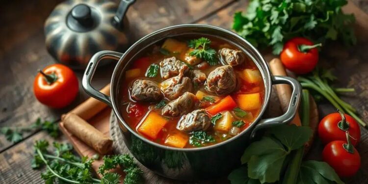 como fazer sopa de legumes com carne; descubra como deixar o caldo saboroso