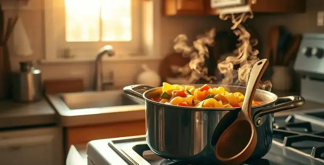 como fazer sopa de macarrão simples; aprenda o preparo rápido e saboroso hoje