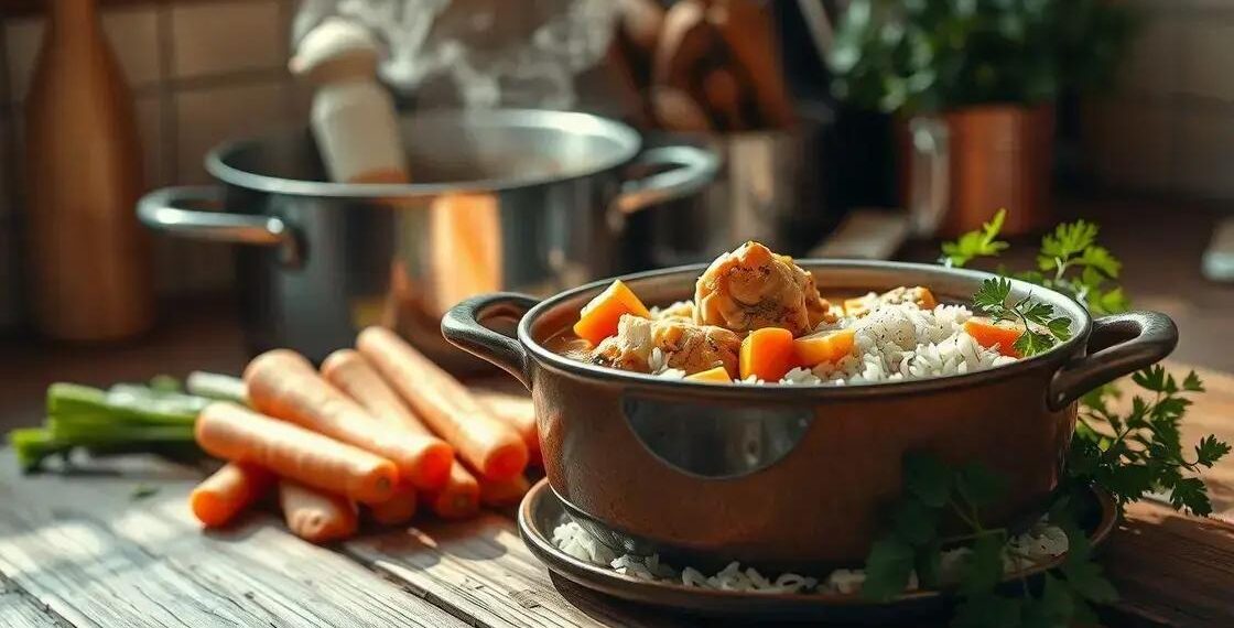 como fazer uma canja de galinha; aprenda o segredo para um caldo cremoso