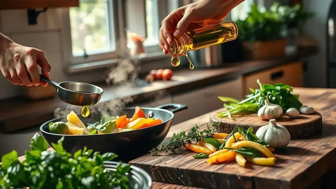 Como preparar legumes com o azeite: técnicas que preservam nutrientes