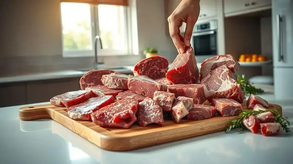 Como selecionar carne ideal para a sopa