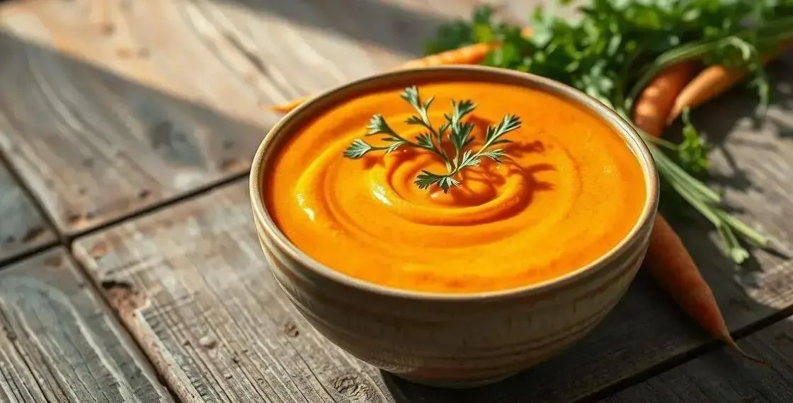 creme de cenoura: faça um creme nutritivo em casa e surpreenda no jantar