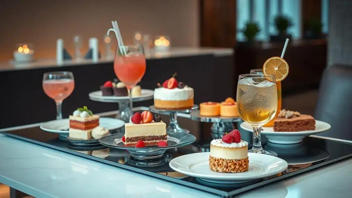 dicas de apresentação e harmonização com bebidas