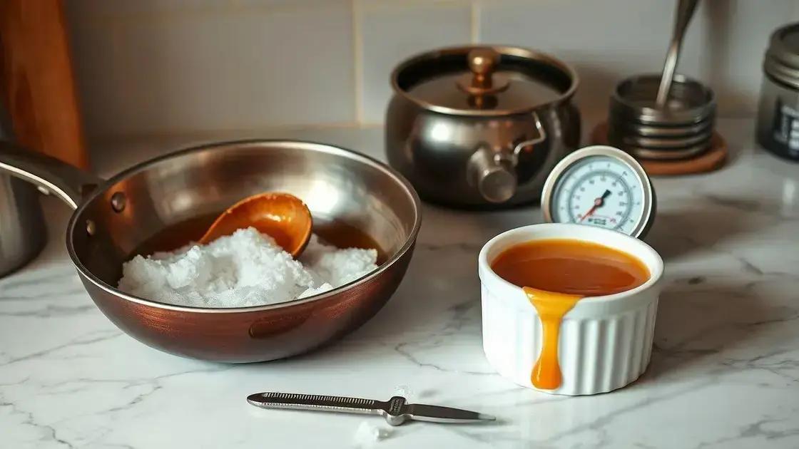 dicas de caramelização para evitar furos e rachaduras
