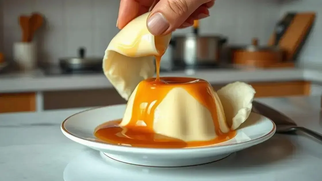 dicas de desmoldagem, caramelo perfeito e apresentação