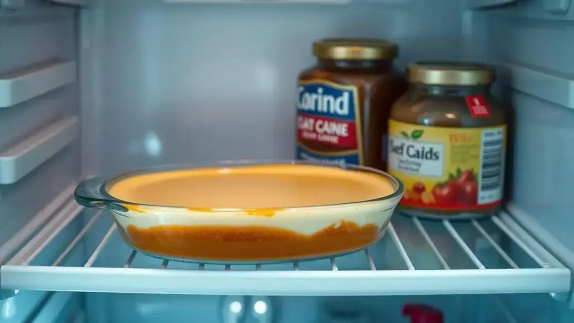 dicas de geladeira e tempo de descanso para textura ideal