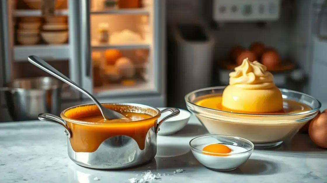 dicas de ponto de calda e geladeira