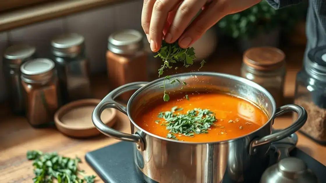 dicas de sabor com temperos e ervas