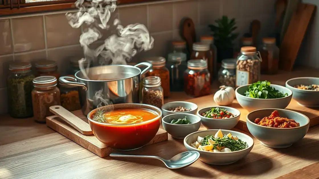 dicas de sabor: temperos, caldos e combinações certeiras