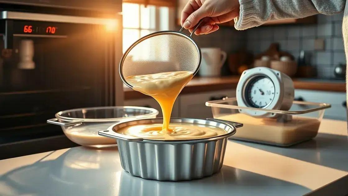 Dicas de temperatura e tempo para evitar furinhos