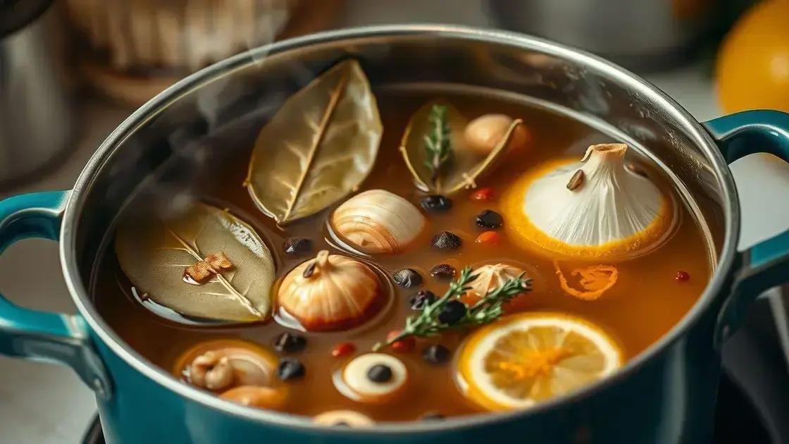 dicas de temperos que realçam o caldo