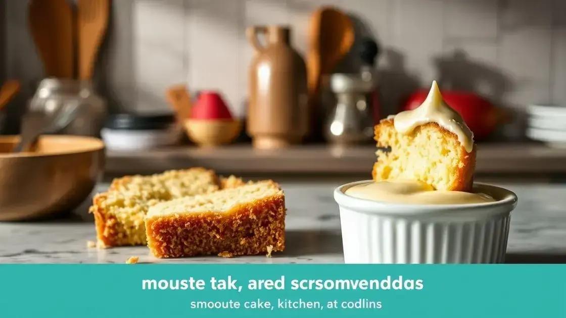 dicas de textura: evitar bolos secos e pudins arenosos