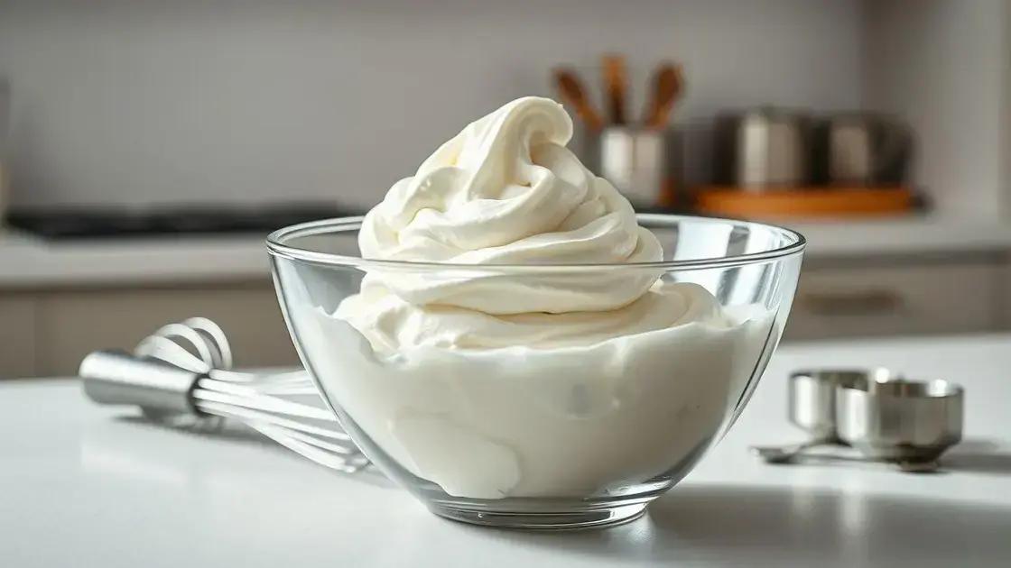 dicas de textura para creme aerado e firme