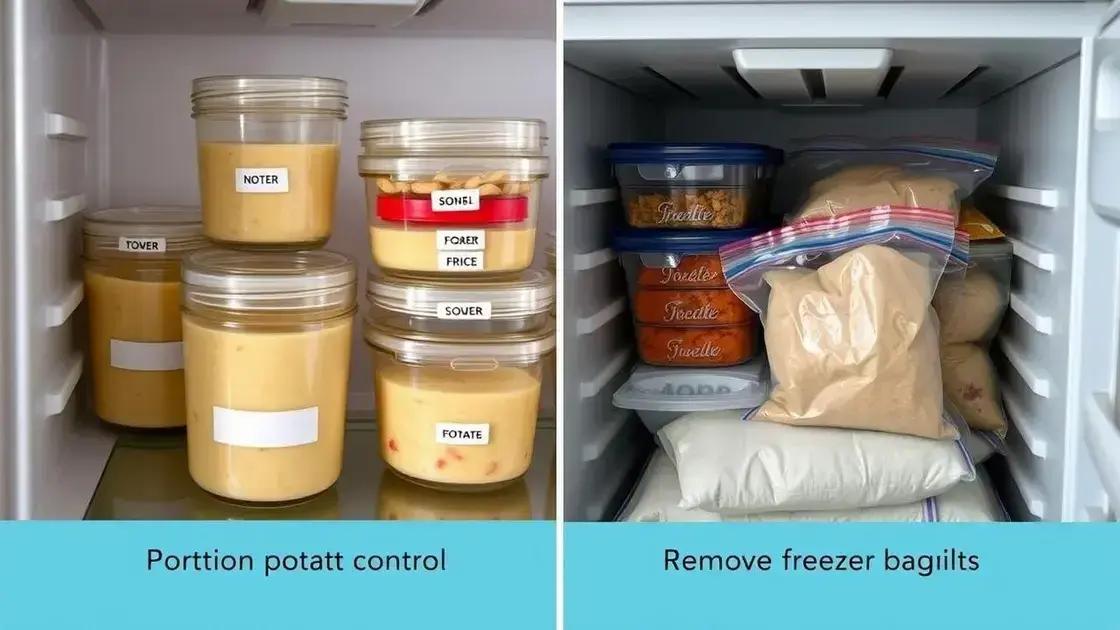 Dicas para conservar e congelar a sopa sem perder sabor