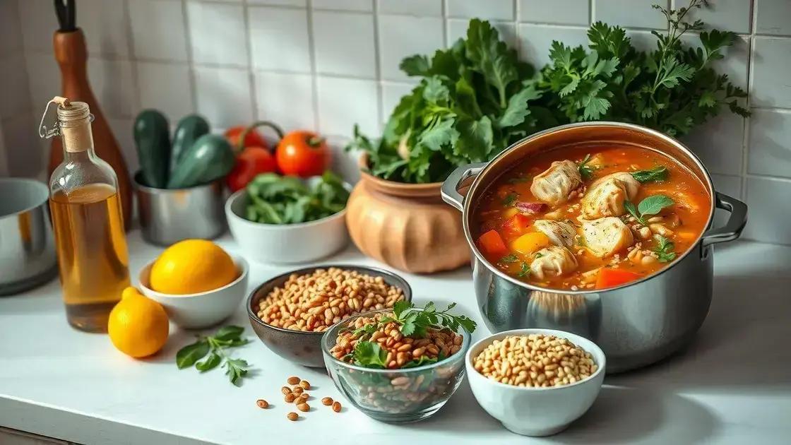 Dicas para deixar a sopa mais nutritiva