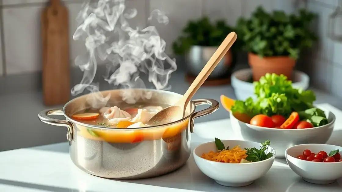 dicas para deixar o caldo mais saboroso