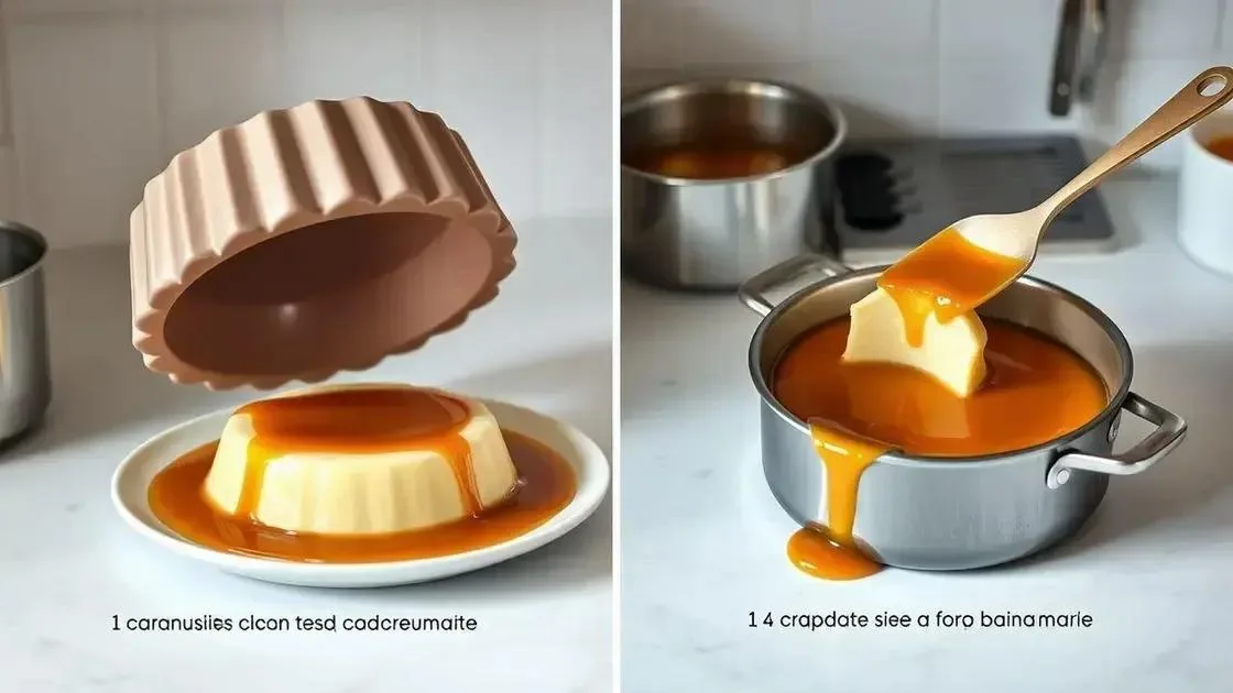 dicas para desenformar e caramelizar com facilidade dicas para desenformar e caramelizar com facilidade
