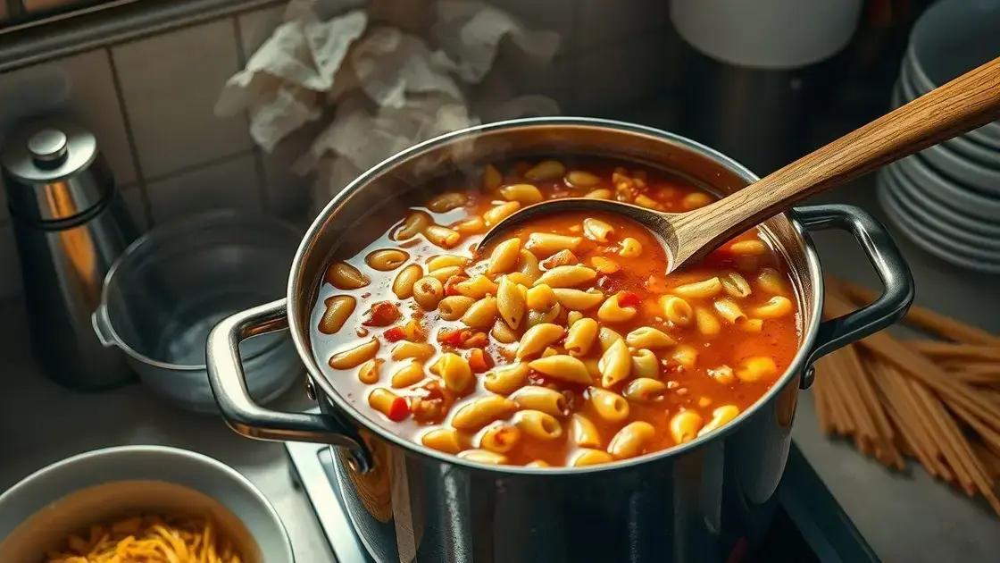 Dicas para manter o caldo encorpado sem ressecar