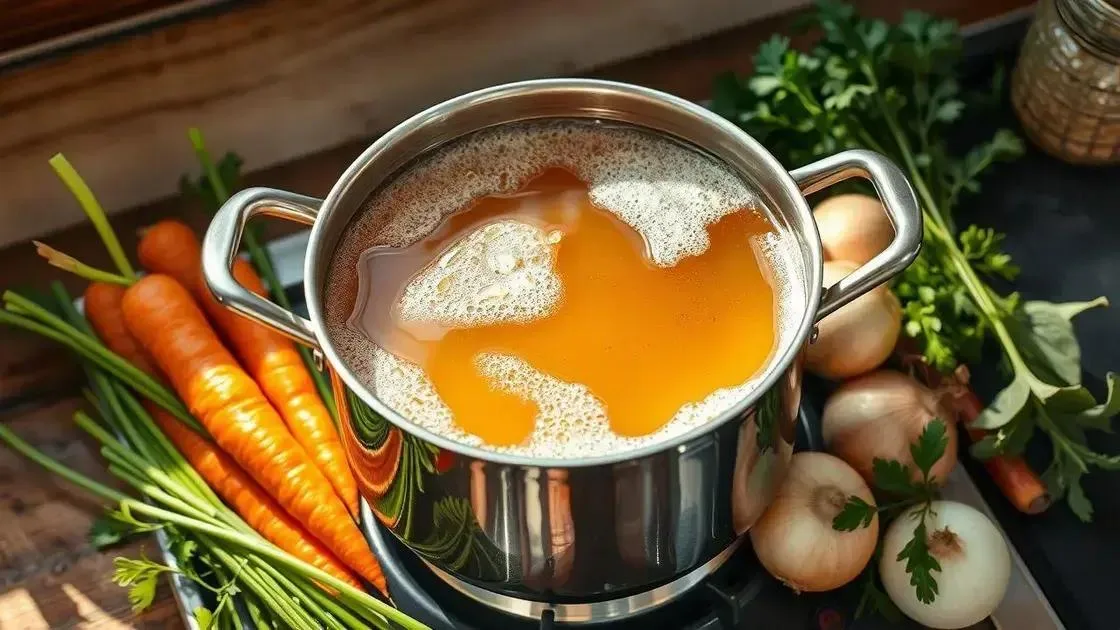 Dicas para o caldo ficar claro e saboroso