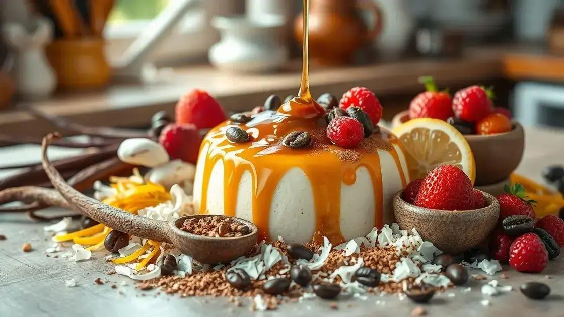 Dicas para personalizar o pudim com sabores
