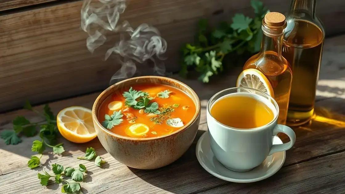 Dicas para potencializar o efeito detox da sua sopa