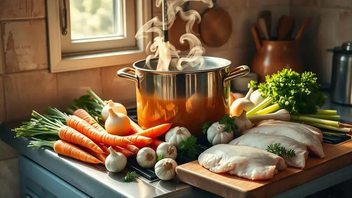 Dicas para um caldo mais saboroso e nutritivo