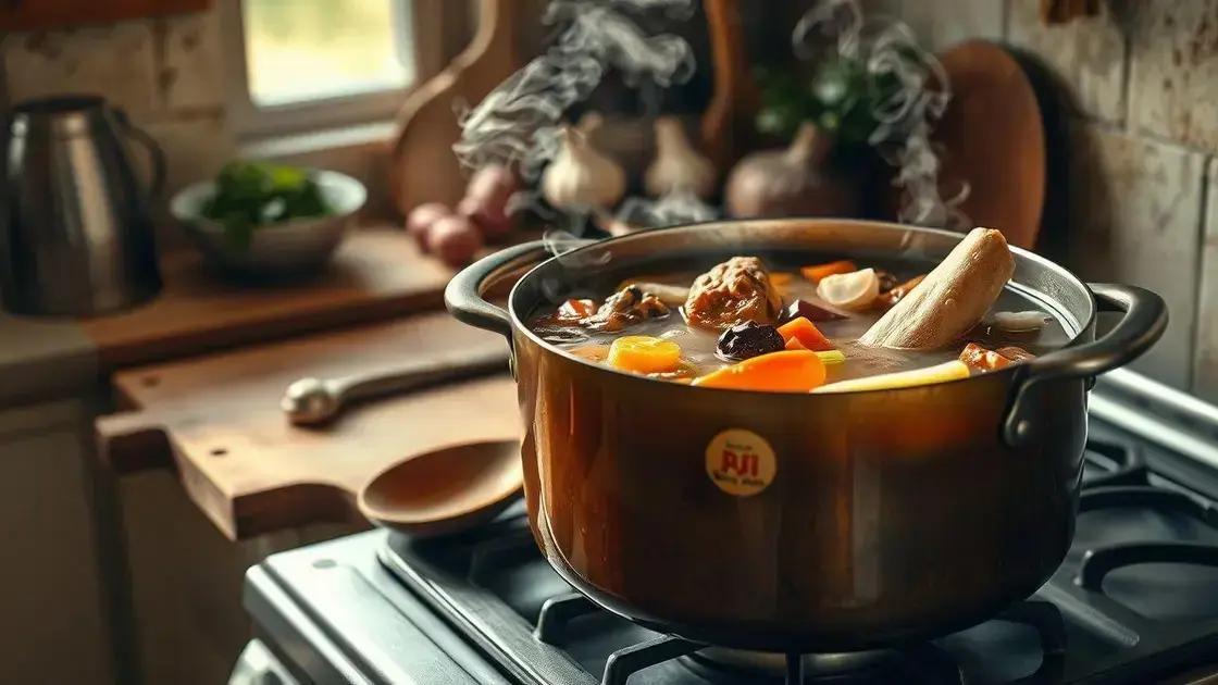 Dicas para um caldo mais saboroso