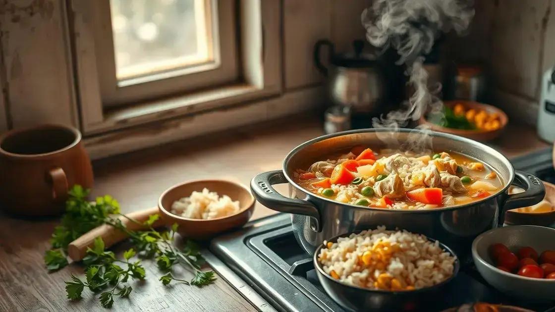 Dicas para variar a canja com sobras e vegetais