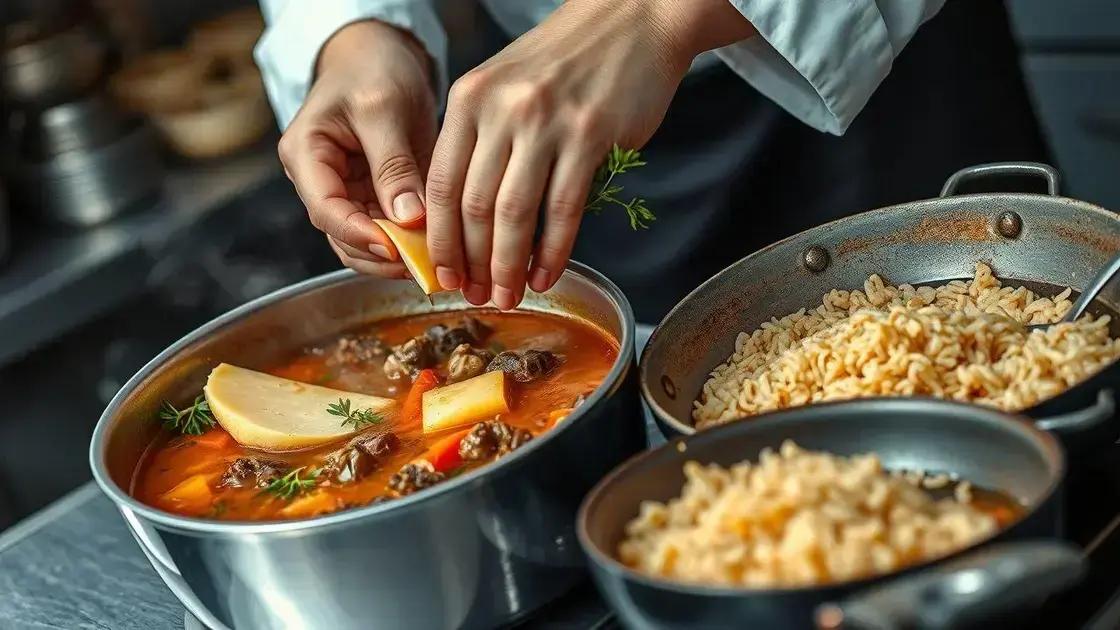 Dicas secretas para realçar o sabor da sua canja
