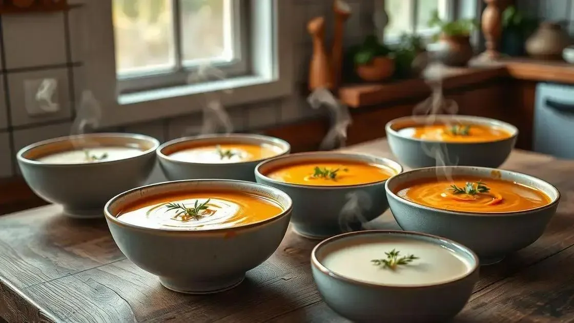 diferentes variações que mantêm o sabor cremoso