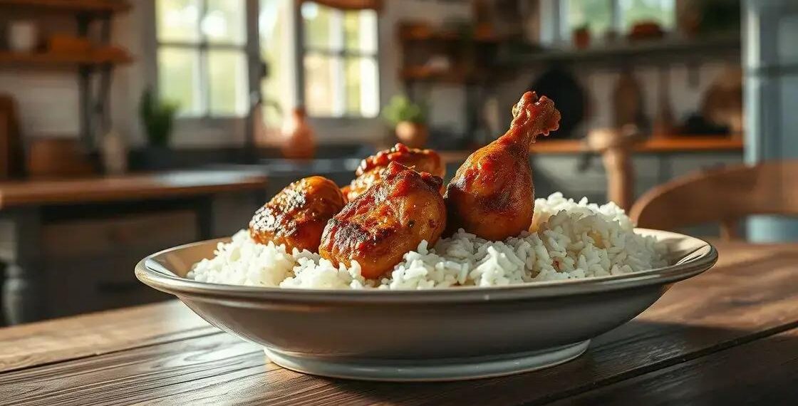 galinha com arroz; descubra o prato simples que conquista o paladar