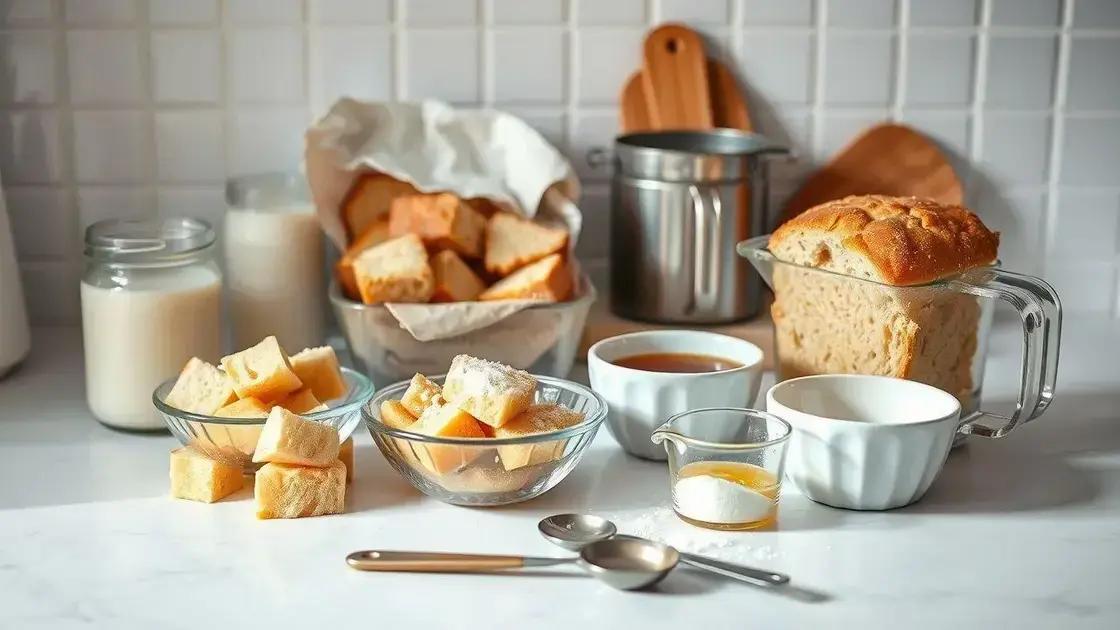 ingredientes acessíveis e medidas ideais