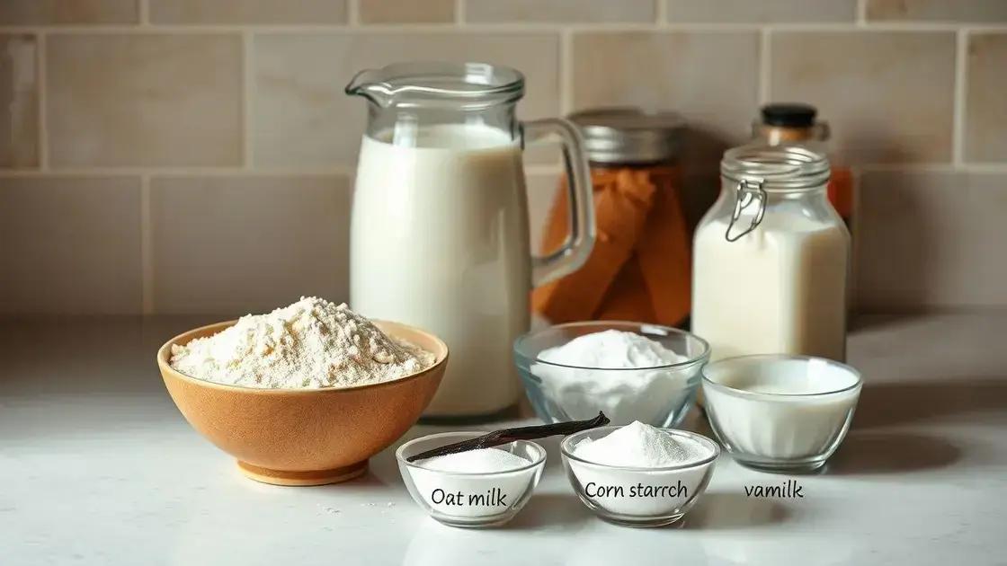 ingredientes acessíveis e substituições possíveis