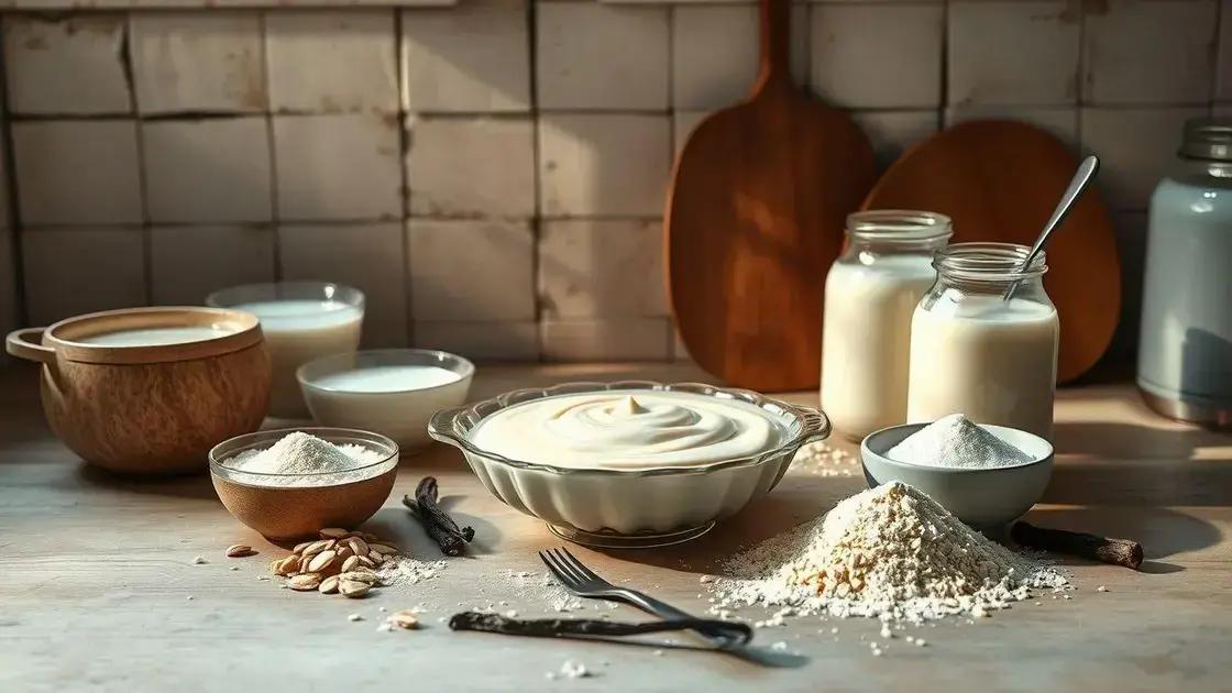 ingredientes alternativos para uma versão vegana