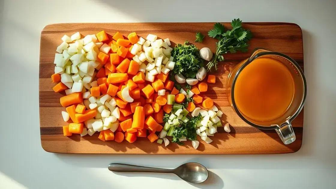 ingredientes básicos e como escolhê-los