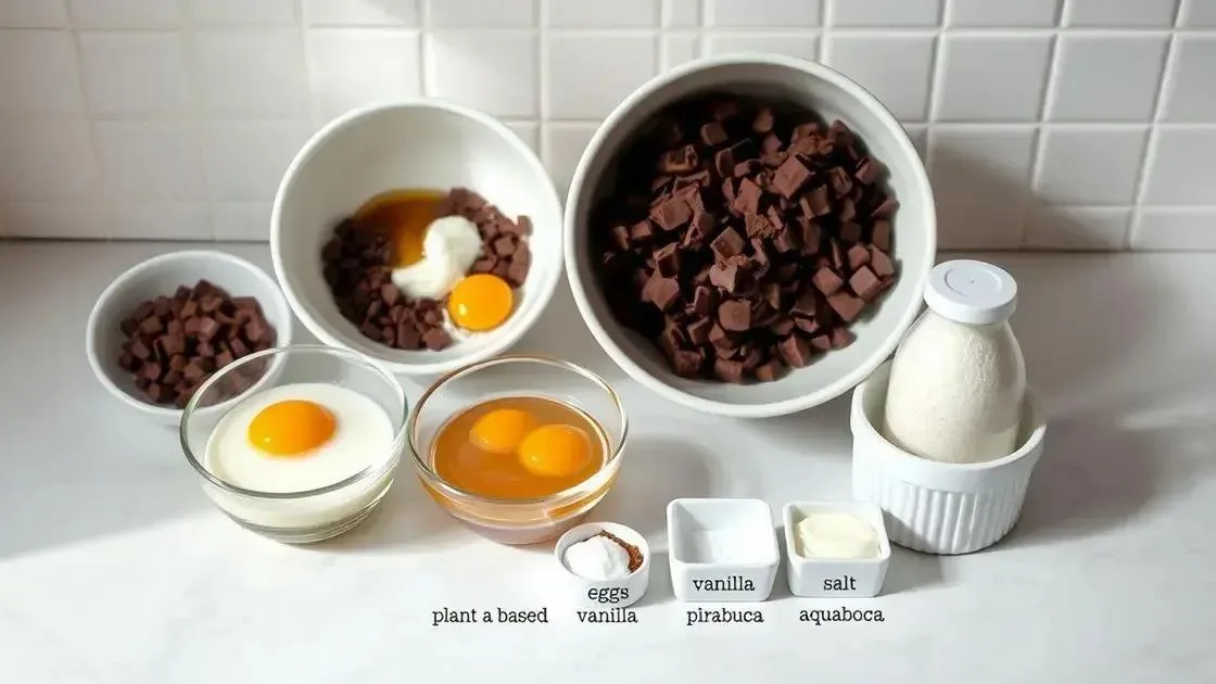 ingredientes básicos e substituições possíveis ingredientes básicos e substituições possíveis