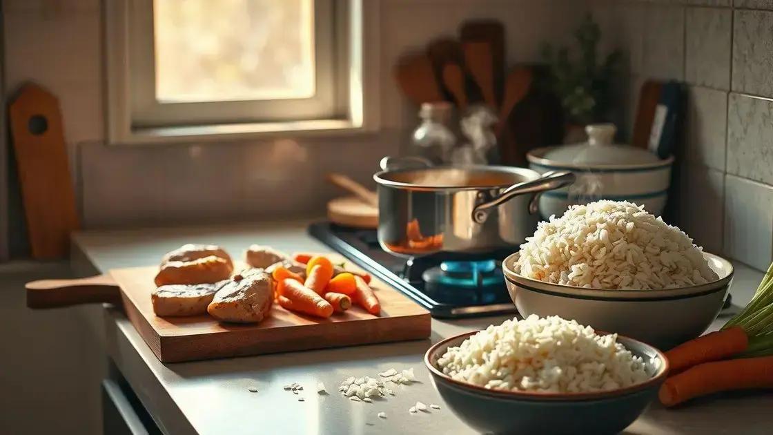 ingredientes básicos e substituições rápidas
