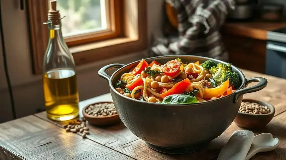 ingredientes básicos para uma versão nutritiva