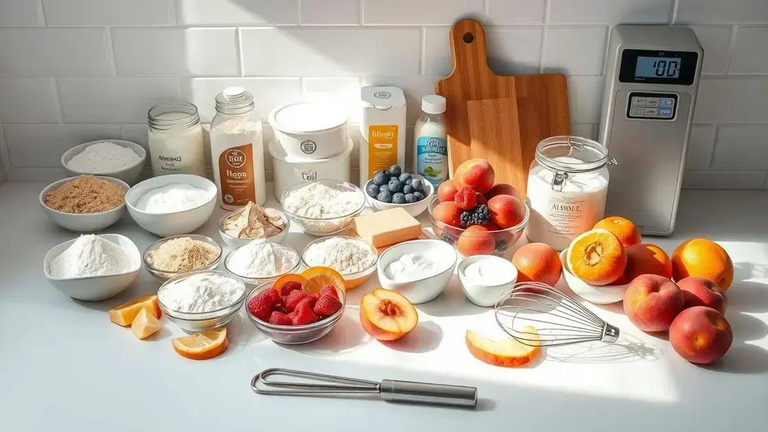 ingredientes-chave e substituições