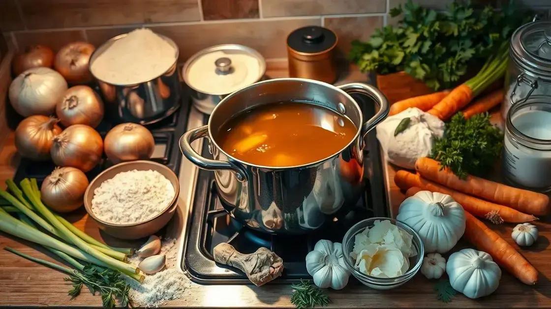 ingredientes-chave para o caldo encorpado