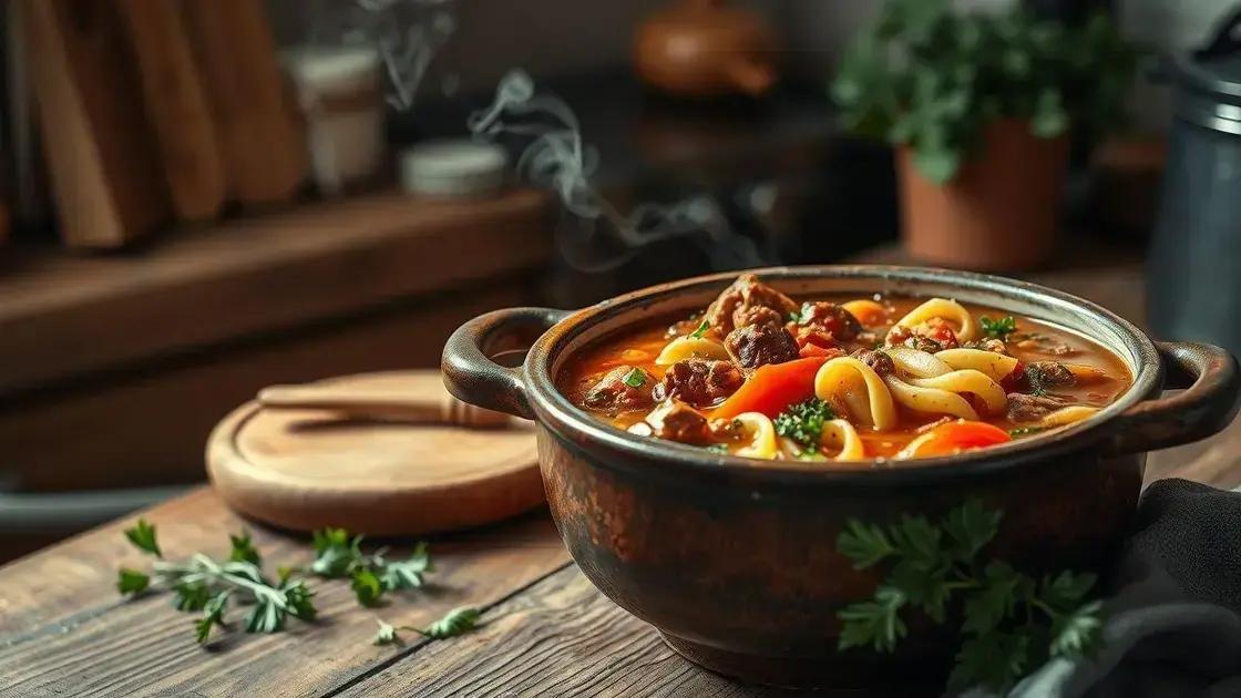 ingredientes-chave para um caldo nutritivo e reconfortante