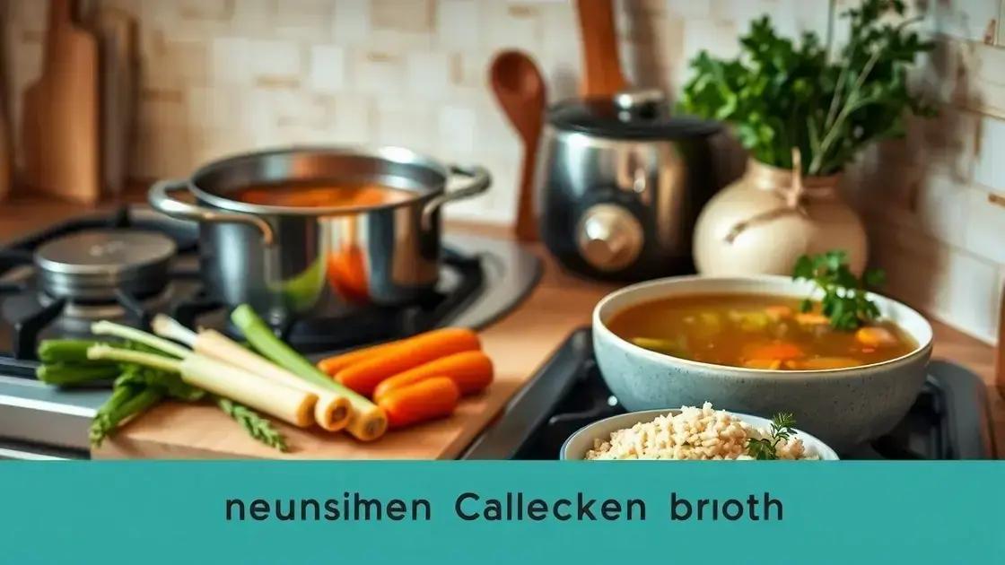 ingredientes-chave para um caldo nutritivo