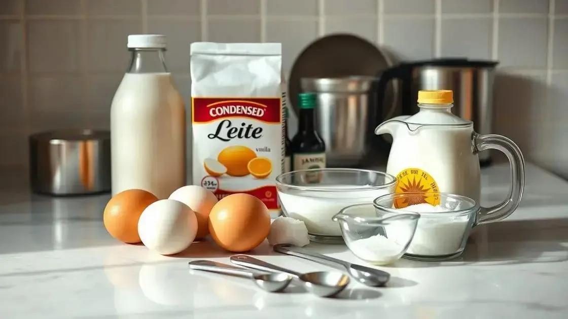 ingredientes e medidas ideais para textura cremosa