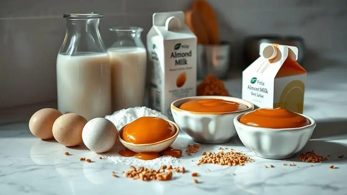ingredientes essenciais e substituições simples