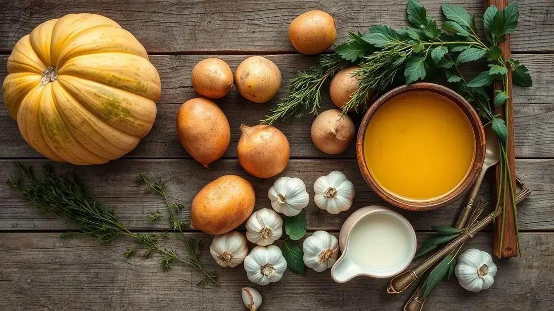 Ingredientes essenciais para o creme perfeito