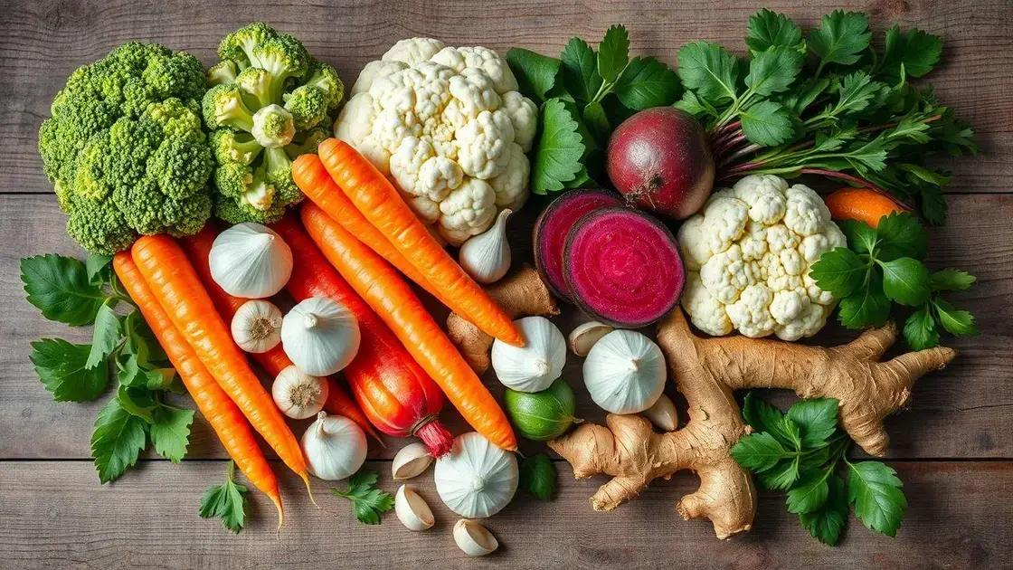 Ingredientes essenciais para uma sopa detox poderosa