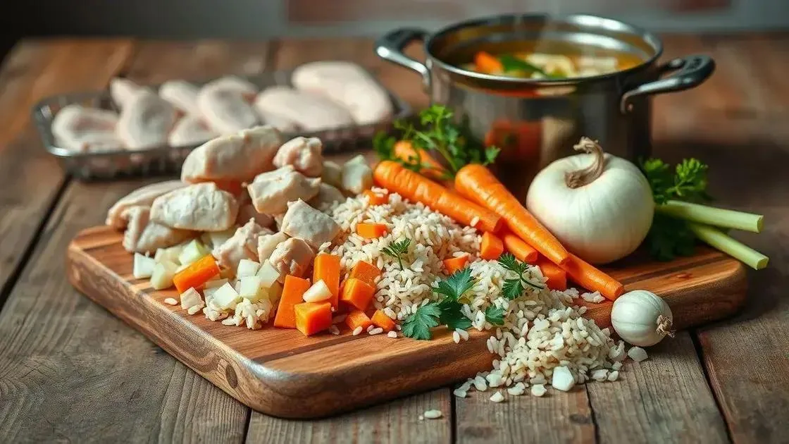 ingredientes ideais para uma canja saborosa ingredientes ideais para uma canja saborosa